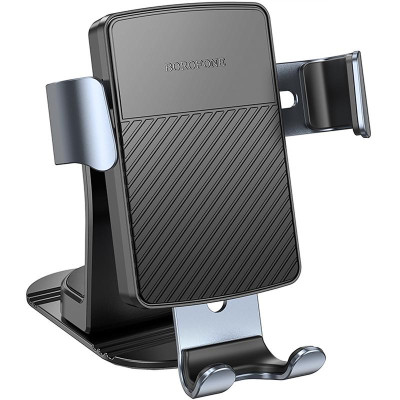 Автотримач Borofone BH119 Refined (center console) Black / Metal gray Автотримач Borofone BH119 Refined (center console) Black / Metal gray