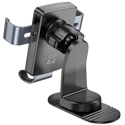 Автотримач Borofone BH119 Refined (center console) Black / Metal gray Автотримач Borofone BH119 Refined (center console) Black / Metal gray