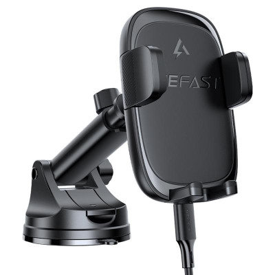 Автотримач з БЗП Acefast D49 Wireless Charging 15W Black