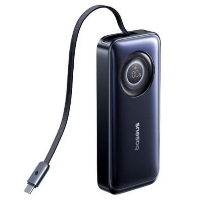 Портативний ЗП Power Bank Baseus EnerCore CR11 PD67W with cable 20000 mAh (PPNMS) Cosmic Black