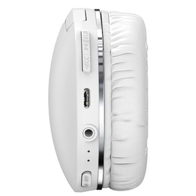 Накладні бездротові навушники Baseus Encok Wireless headphone D02 Pro (NGTD01030) White Накладні бездротові навушники Baseus Encok Wireless headphone D02 Pro (NGTD01030) White