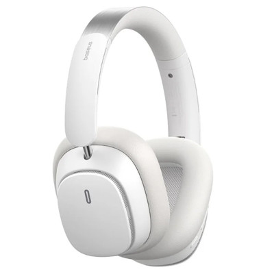 Накладні бездротові навушники Baseus Bowie H1 Pro Noise-Cancellation (A00050601) Moon White Накладні бездротові навушники Baseus Bowie H1 Pro Noise-Cancellation (A00050601) Moon White