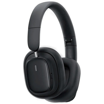 Накладні бездротові навушники Baseus Bowie H1i Noise-Cancellation (A00050402) Cluster Black Накладні бездротові навушники Baseus Bowie H1i Noise-Cancellation (A00050402) Cluster Black