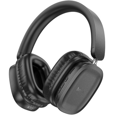 Накладні бездротові навушники Hoco W51 Delightful Black