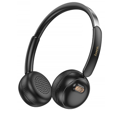 Накладні бездротові навушники Hoco W62 Verso retro Black