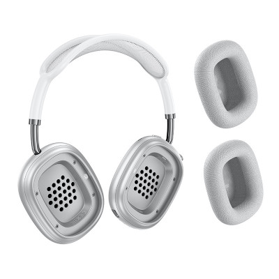 Накладні бездротові навушники Borofone BO35 Plus Adorable ANC Silver Накладні бездротові навушники Borofone BO35 Plus Adorable ANC Silver