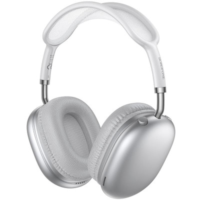 Накладні бездротові навушники Borofone BO36 Tone Silver