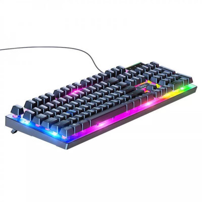 Клавіатура + миша дротова Hoco GM18 Luminous Black