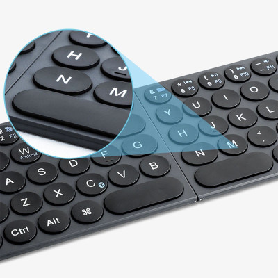 Клавіатура WIWU Fold Mini Keyboard FMK-01 Bluetooth Black