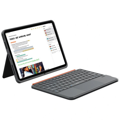 Клавіатура-чохол WIWU MK-005 3 in 1 for iPad Pro 11" (2024) Bluetooth Grey Клавіатура-чохол WIWU MK-005 3 in 1 for iPad Pro 11" (2024) Bluetooth Grey