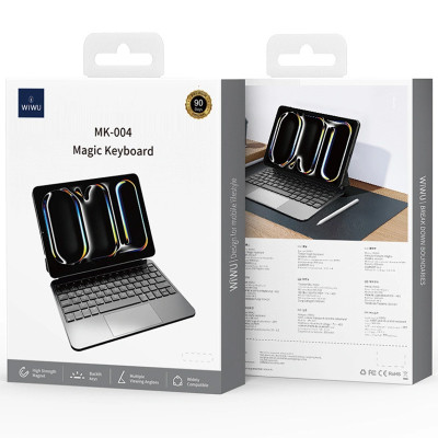 Клавіатура-чохол WIWU MK-004 for iPad Pro 11" (2024) Bluetooth Black