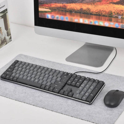 Клавіатура дротова WIWU KB-01 Wired for laptop Black