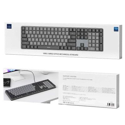Клавіатура дротова WIWU KB-01 Wired for laptop Black