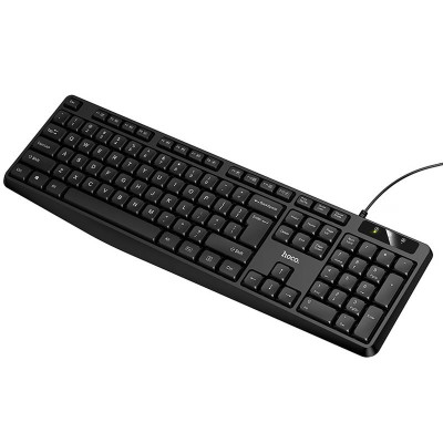 Клавіатура дротова Hoco GM60 Cool (English Version) Black