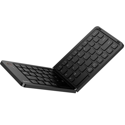 Клавіатура бездротова складна Hoco GM71 Proficient mini 2.4G Black Клавіатура бездротова складна Hoco GM71 Proficient mini 2.4G Black