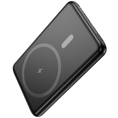 Портативний ЗП Power Bank Hoco J140A Tony ultra-thin PD20W з БЗП 5000 mAh Black