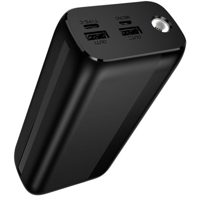 Портативний ЗП Power Bank Borofone BJ86A Victoria 30000 mAh Black