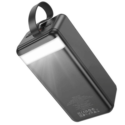 Портативний ЗП Power Bank Hoco J123C Element 22.5W+PD20W 60000 mAh Black