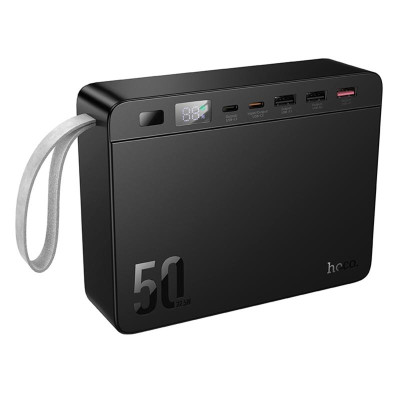 Портативний ЗП Power Bank Hoco J166 Carretera 22.5W+PD20W+lighting 50000 mAh Black