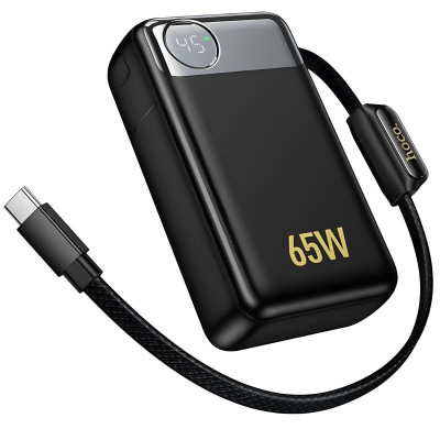 Портативний ЗП Power Bank Hoco Q53 Skillful PD65W 12000 mAh Black