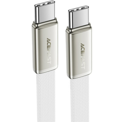 Дата кабель Acefast C24-03 Type-C to Type-C 60W (1.2m) White