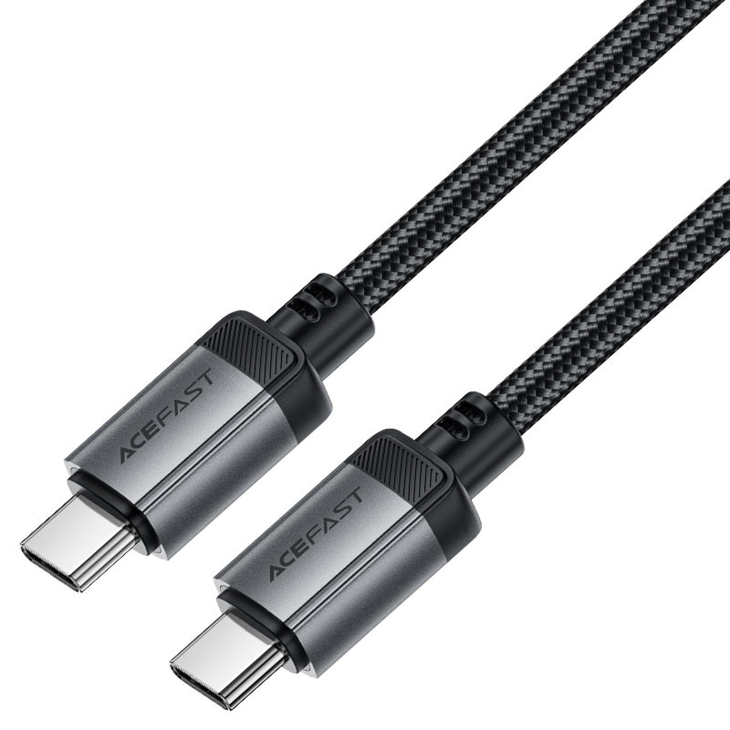 Дата кабель Acefast C20-03 Type-C to Type-C 60W (1.2m) Black