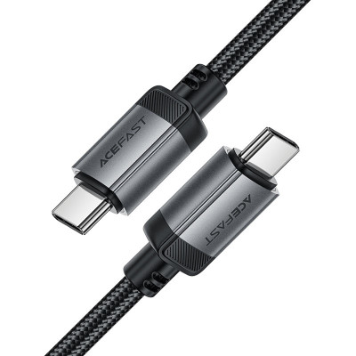 Дата кабель Acefast C20-03 Type-C to Type-C 60W (1.2m) Black