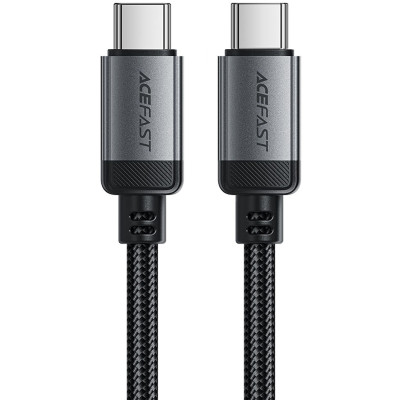 Дата кабель Acefast C20-03 Type-C to Type-C 60W (1.2m) Black