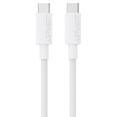 Дата кабель Acefast C18-03 Type-C to Type-C 60W (1.2m) White