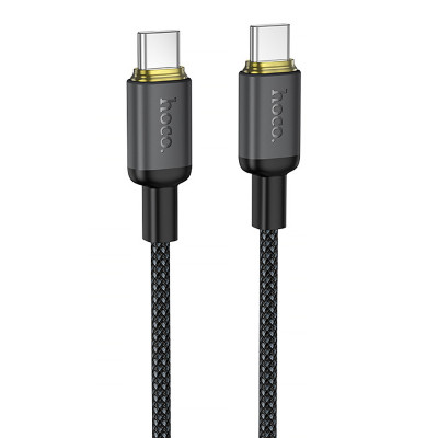 Дата кабель Hoco X128 Benefit Type-C to Type-C 60W (1m) Black