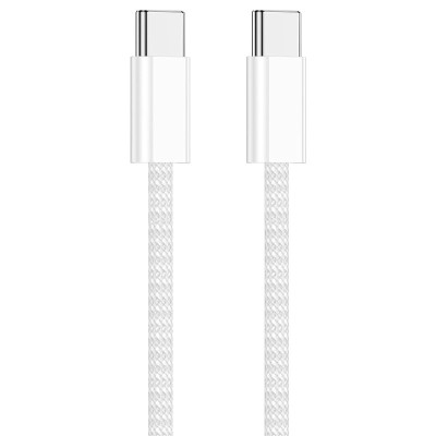 Дата кабель USB-C to USB-C FineWoven for Apple (AAA) (1m) (box) White