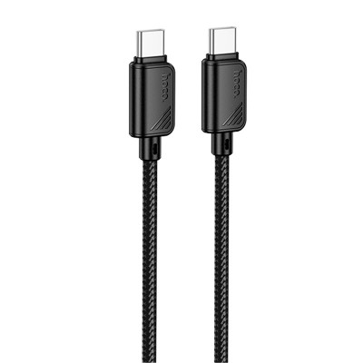 Дата кабель Hoco X113 Beneficio Type-C to Type-C 60W (1m) Black