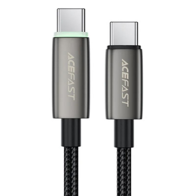 Дата кабель Acefast C23-03 Type-C to Type-C 60W (1.2m) Black