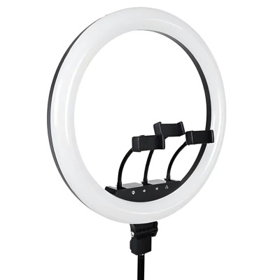 Кільцева світлодіодна LED лампа Neepho NP-21 Black