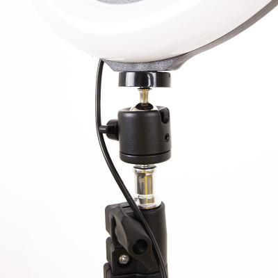 Кільцева світлодіодна LED лампа Arc Ring 8" + tripod 2.1m Black