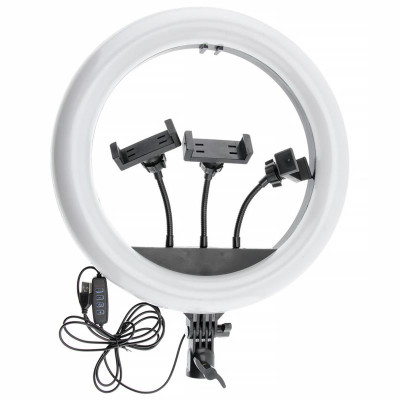 Кільцева світлодіодна LED лампа XD360 14" Black