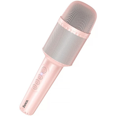 Караоке Мікрофон-колонка Hoco DBK1 Pink