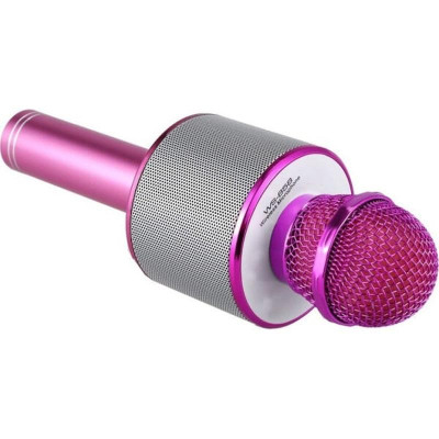 Караоке Мікрофон-колонка WS858 Pink Караоке Мікрофон-колонка WS858 Pink