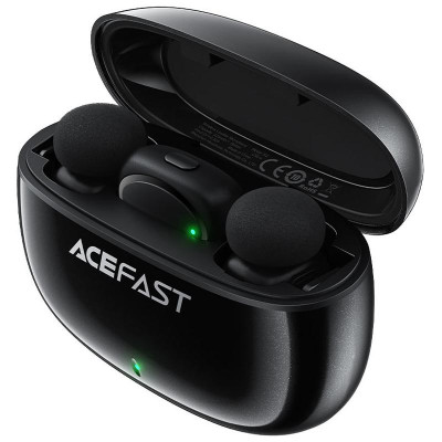 Петличний бездротовий мікрофон Acefast R2 Dual-mic Type-C Black