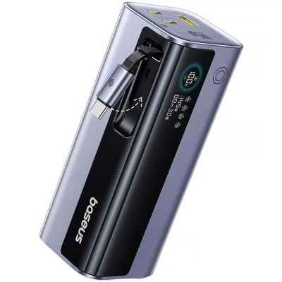 Портативний ЗП Power Bank Baseus EnerGeek GR11 PD200W with cable 25000 mAh Space Grey Портативний ЗП Power Bank Baseus EnerGeek GR11 PD200W with cable 25000 mAh Space Grey