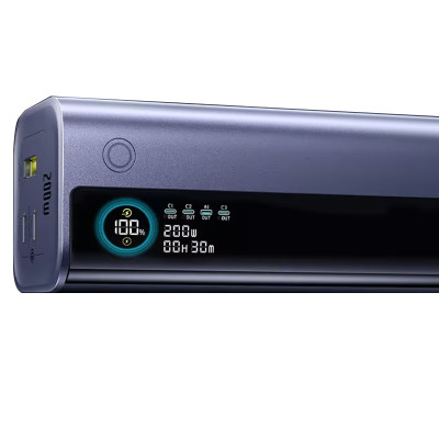 Портативний ЗП Power Bank Baseus EnerGeek GR11 PD200W with cable 25000 mAh Space Grey Портативний ЗП Power Bank Baseus EnerGeek GR11 PD200W with cable 25000 mAh Space Grey