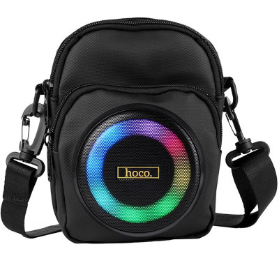 Сумка крос-боді зі вбудованою колонкою Hoco HC41 Wave Bass Black