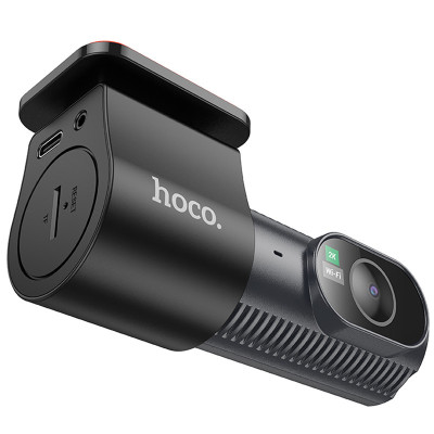 Відеореєстратор Hoco DV8 1.47-inch display with rear camera (2K+720P) Black
