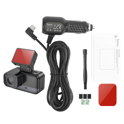 Відеореєстратор Hoco DV10 1.47-inch display (1080P) Black