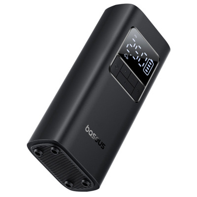 Автомобільний насос Baseus SuperMini Pro Series Wireless Car Inflator (C11159300111-00) Cluster Black Автомобільний насос Baseus SuperMini Pro Series Wireless Car Inflator (C11159300111-00) Cluster Black