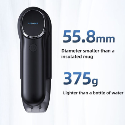 Портативний пилосос Usams US-ZB259 YAJ Series 4300Pa 4000mAh Black Портативний пилосос Usams US-ZB259 YAJ Series 4300Pa 4000mAh Black
