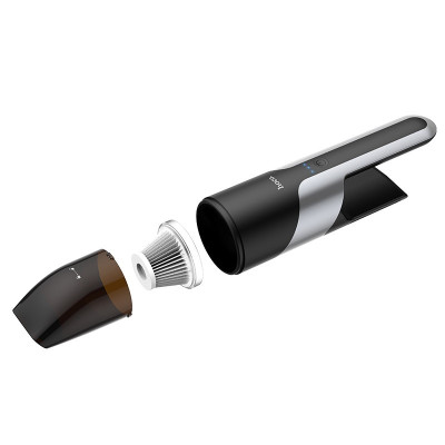 Портативний пилосос Hoco PH16 Azure portable car vacuum cleaner Black / Silver