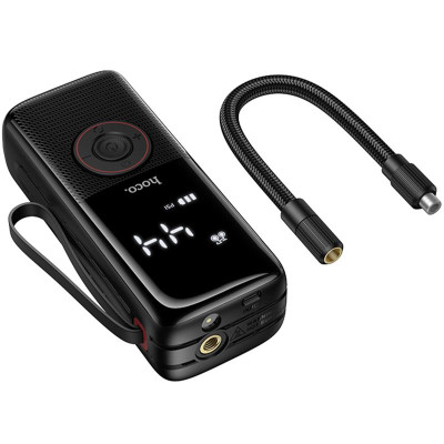 Автомобільний насос Hoco ZP18 Enlighten smart air pump Black Автомобільний насос Hoco ZP18 Enlighten smart air pump Black