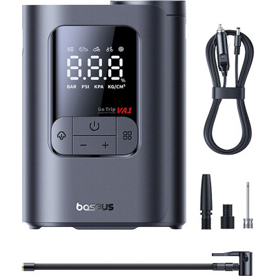 Автомобільний насос Baseus GoTrip VA1 Pro (C01197) Cosmic Black Автомобільний насос Baseus GoTrip VA1 Pro (C01197) Cosmic Black