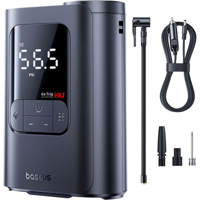 Автомобільний насос Baseus GoTrip VA1 Pro (C01197) Cosmic Black Автомобільний насос Baseus GoTrip VA1 Pro (C01197) Cosmic Black